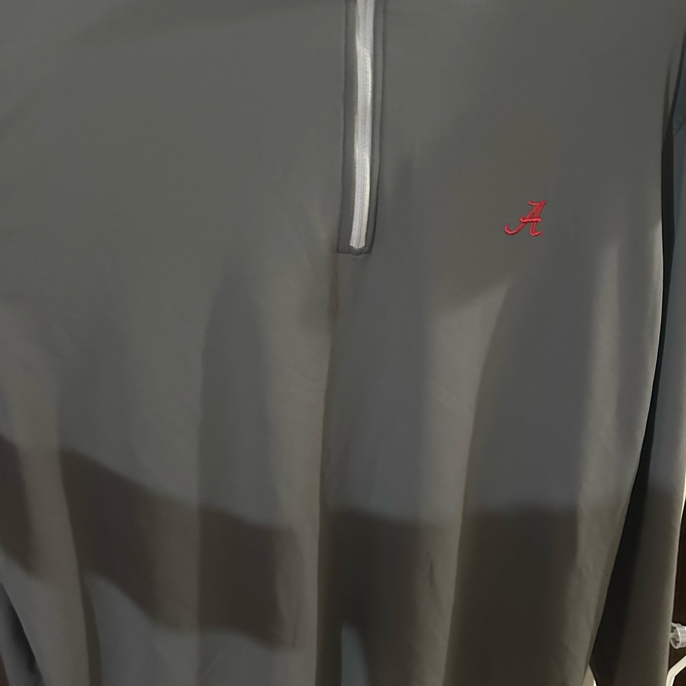 Peter Millar Gray 3/4 zip